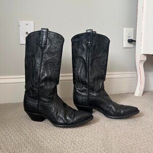 vintage 70s Tony Lama cowboy boots